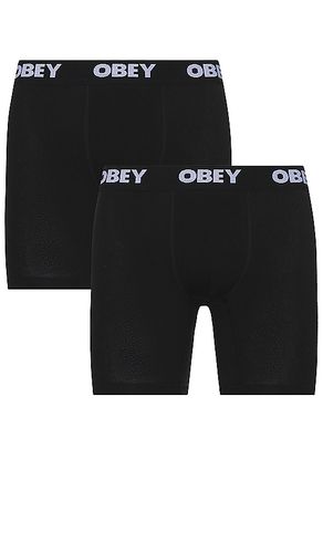 Established Works 2 Pack Boxer Briefs in . - size L (also in M, S, XL/1X) - Obey - Modalova