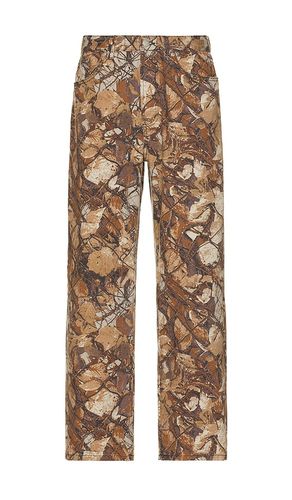 Classic Baggy Denim Pant in Brown. - size 30 (also in 31, 32, 33, 34, 36) - Obey - Modalova
