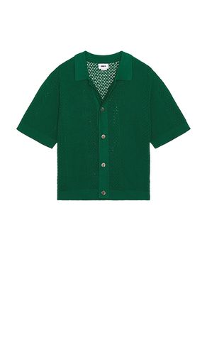 Evan Knitted Shirt in Green. - size L (also in S, XL/1X) - Obey - Modalova