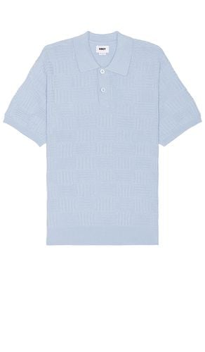 Alfred Polo Sweater in Baby Blue. - size L (also in M, XL/1X) - Obey - Modalova