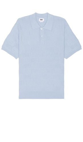 Alfred Polo Sweater in Baby Blue. - size L (also in XL/1X) - Obey - Modalova