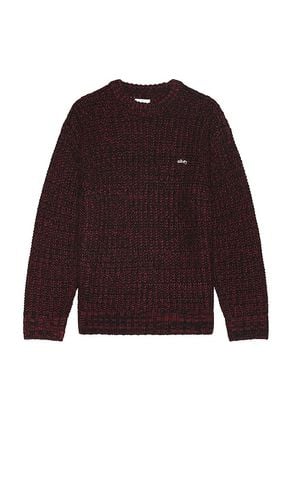 Anthony Sweater in Burgundy. - size L (also in M, S, XL/1X) - Obey - Modalova