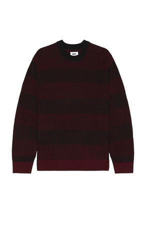 Jason Crewneck Sweater in Burgundy. - size L (also in M, S, XL/1X) - Obey - Modalova