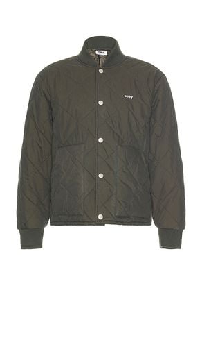 Devon Jacket in Dark Green. - size L (also in M) - Obey - Modalova