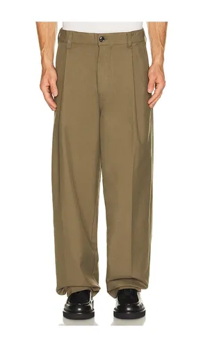 Dean Pleated Pant in Grey. - size 30 (also in 31, 34, 36) - Obey - Modalova
