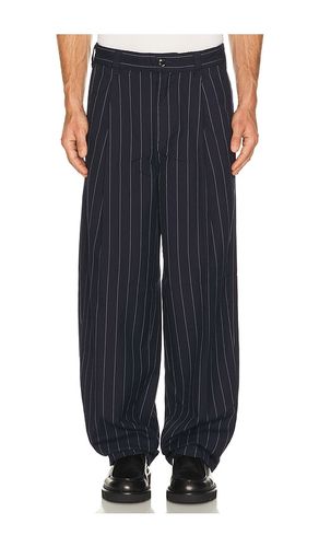 Dean Stripe Pleated Pant in . Taglia 30. Also in 31, 32, 33, 34, 36 - Obey - Modalova