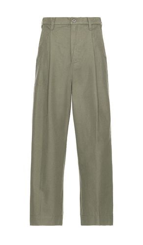 Oliver Pleated Pant in Olive. - size 30 (also in 36) - Obey - Modalova