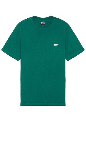 Camiseta en color verde talla L en - Green. Talla L (también en S) - Obey - Modalova