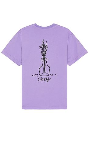 Camiseta en color lavanda talla L en - Lavender. Talla L (también en M, S) - Obey - Modalova