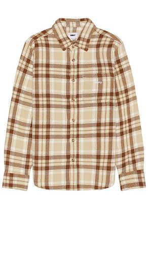 Fred Woven Shirt in . Taglia M, S - Obey - Modalova