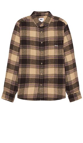 Alex Woven Shirt in . Taglia S - Obey - Modalova