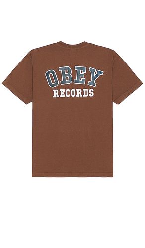 Camiseta en color marrón talla L en - Brown. Talla L (también en M) - Obey - Modalova
