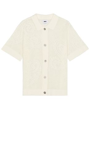 Camisa en color crema talla L en - Cream. Talla L (también en M, XL/1X) - Obey - Modalova