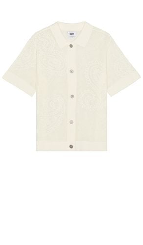 Camisa en color crema talla M en - Cream. Talla M (también en S) - Obey - Modalova