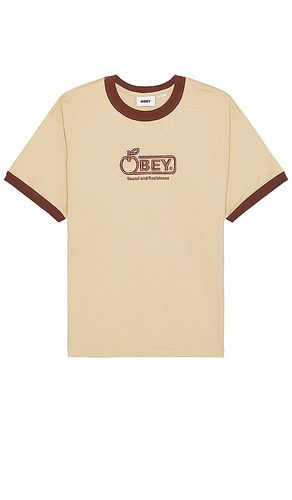Camiseta en color bronce talla L en - Tan. Talla L (también en M, S, XL/1X) - Obey - Modalova