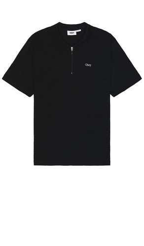 Escape Zip Polo in . - size L (also in M, XL/1X) - Obey - Modalova