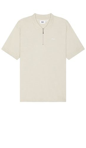 Escape Zip Polo in Grey. - size S (also in XL/1X) - Obey - Modalova