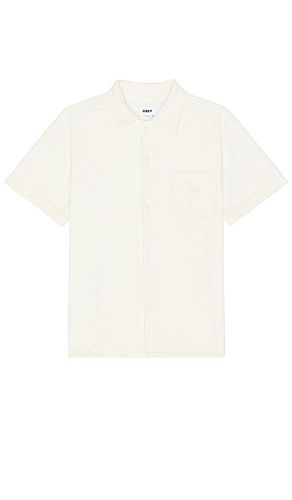 Camisa en color crema talla L en - Cream. Talla L (también en M, S, XL/1X) - Obey - Modalova
