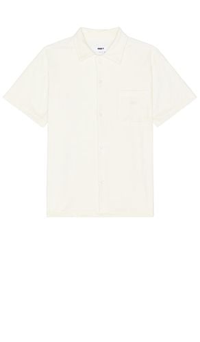 Shelter Terry Cloth Button Up Shirt in . Taglia M, XL/1X - Obey - Modalova