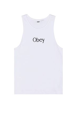 Rosemont Rib Tank in . Size S - Obey - Modalova