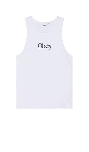 Rosemont Rib Tank in . Taglia M - Obey - Modalova