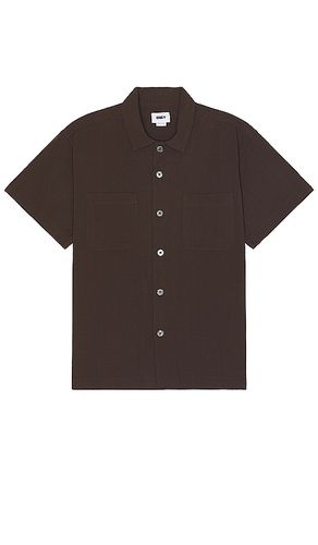 Camisa en color marrón talla M en - Brown. Talla M (también en S, XL/1X) - Obey - Modalova