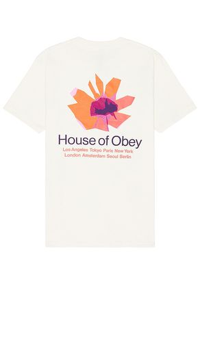 Camiseta en color talla L en - Cream. Talla L (también en M, S, XL/1X) - Obey - Modalova