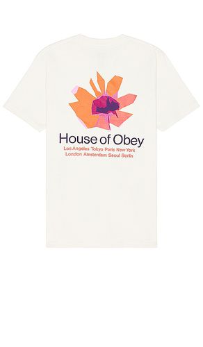 Camiseta en color talla M en - Cream. Talla M (también en S, XL/1X) - Obey - Modalova