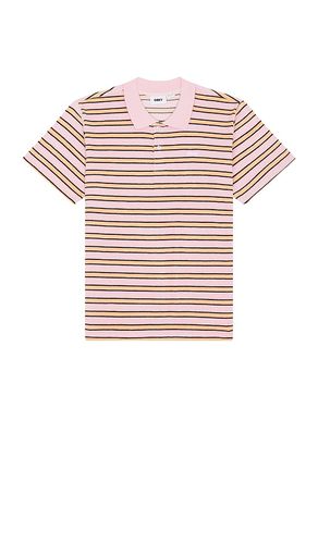 Uni Terry Cloth Polo in Pink. - size L (also in S, XL/1X) - Obey - Modalova