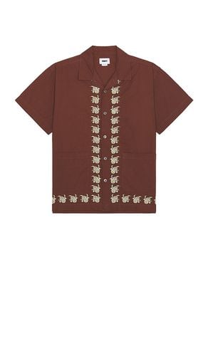 Camisa tres en color marrón talla L en - Brown. Talla L (también en M, XL/1X) - Obey - Modalova