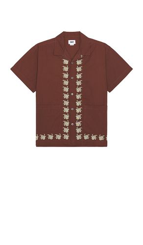 Tres Woven Shirt in Brown. - size L (also in M, XL/1X) - Obey - Modalova