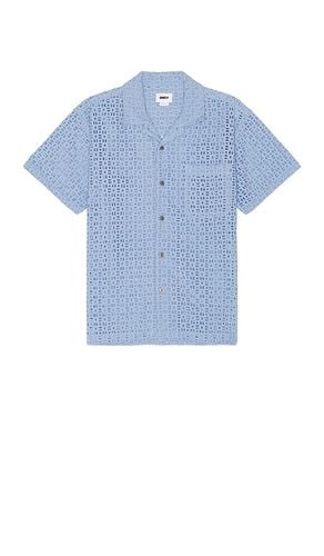 Vida Woven Shirt in Blue. - size L (also in M, S) - Obey - Modalova