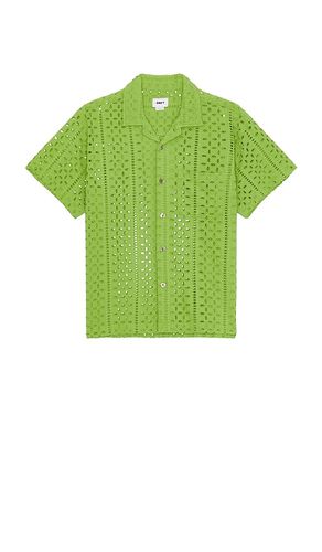 Ayers Woven Eyelet Shirt in . Size M, XL/1X - Obey - Modalova