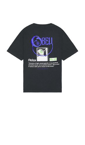 Relax Tee in Black. - size L (also in M, S) - Obey - Modalova