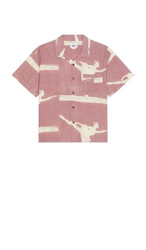 Jacques Woven Shirt in Pink. - size L (also in M, S) - Obey - Modalova
