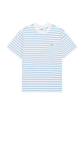 Observe Jacquard Relaxed Tee in White. - size L (also in M, S, XL/1X) - Obey - Modalova