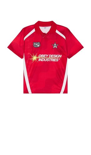 Soccer Jersey in Red. - size L (also in M, S) - Obey - Modalova