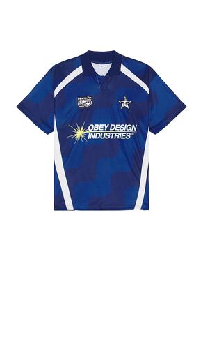 Soccer Jersey in Blue. - size L (also in M) - Obey - Modalova