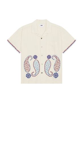 Quentin Woven Shirt in Cream. - size L (also in XL/1X) - Obey - Modalova