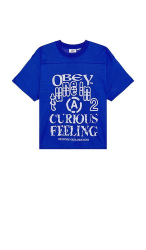 Elm Practice Jersey in Blue. - size L (also in M, S) - Obey - Modalova