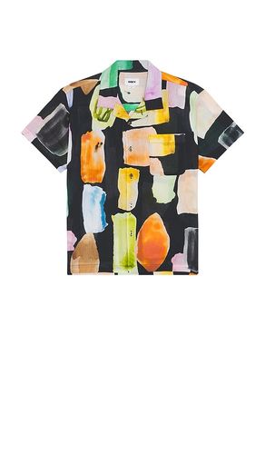 Jems Woven Short Sleeve Shirt in Black. - size L (also in M, S, XL/1X) - Obey - Modalova