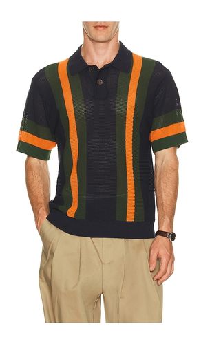 Seth knitted polo in color navy,orange size M (also in L) - Obey - Modalova