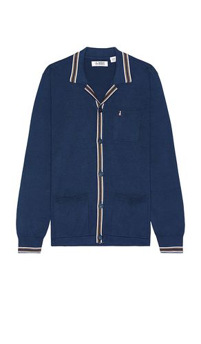 Collar Tipped Cardigan in Blue. - size L (also in M) - Original Penguin - Modalova