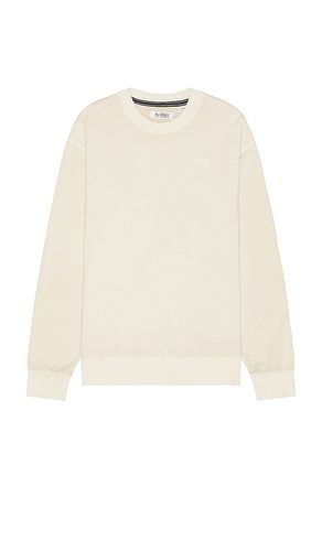 Garment Dye Back Terry Sweatshirt in Cream. - size L (also in S) - Original Penguin - Modalova