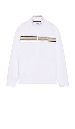 Chest Stripe Tape Track Jacket in White. - size M (also in S, XL/1X) - Original Penguin - Modalova