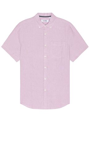 Short Sleeve Linen Shirt in Purple. - size M (also in S) - Original Penguin - Modalova