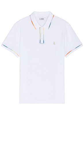 Space Dye Tip Mesh Polo in White. - size L (also in M, S, XL/1X) - Original Penguin - Modalova