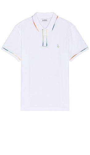 Space Dye Tip Mesh Polo in White. - size M (also in S) - Original Penguin - Modalova