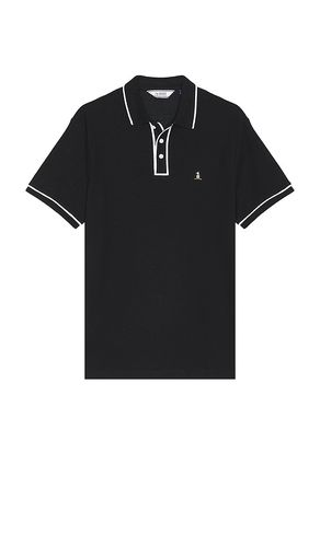 Earl Mesh Polo in Black. - size L (also in M, S, XL/1X) - Original Penguin - Modalova