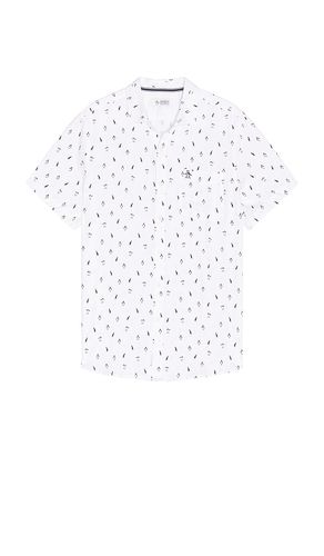 Camp Shirt in White. - size L (also in M, S, XL/1X) - Original Penguin - Modalova